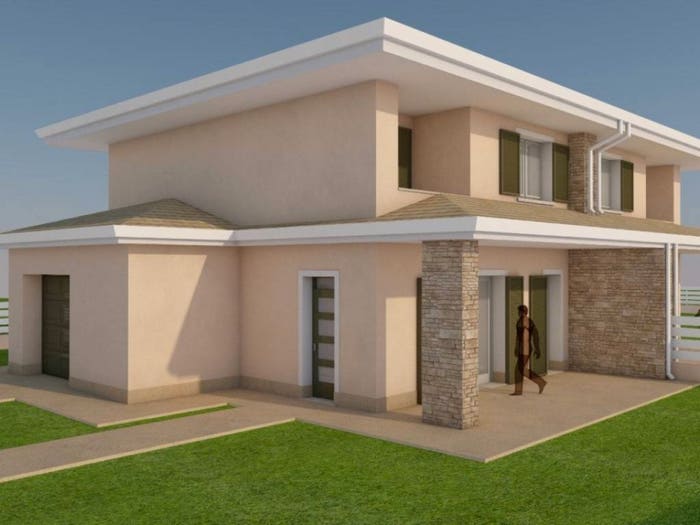 Casa quadrilocale in vendita in Via Giuseppe Tucci, Centro, Mirandola