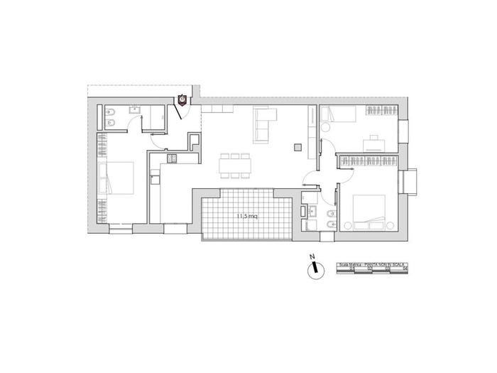 Appartamento quadrilocale in vendita in Via dei Carbonari, Centro Garibaldi, Casalecchio di Reno