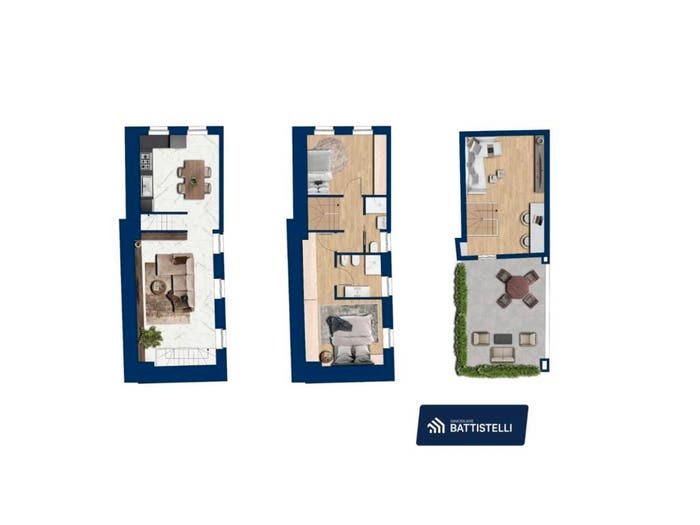 Appartamento quadrilocale in vendita in VIA DEL CONVITTO, Centro, Cannara