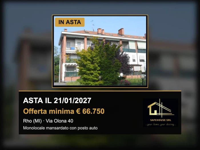 Casa monolocale in vendita in Via Olona, San Martino Ghisolfa, Rho