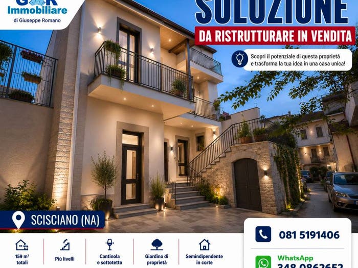 Casa trilocale in vendita in Via Roma, Centro, Scisciano