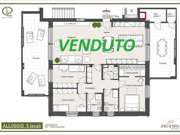 Casa con 5 locali in vendita in Via Toscana, Centro, Biassono