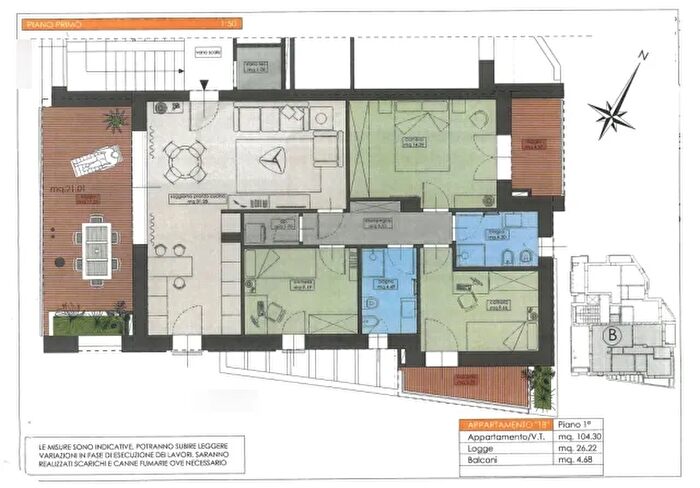 Appartamento quadrilocale in vendita in Rimini