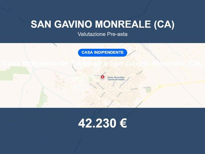 Casa con 6 locali in vendita in Via Santa Croce, San Gavino Monreale