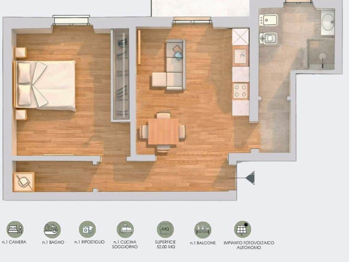 Appartamento bilocale in vendita in Porta al Prato San Jacopino, Firenze