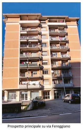 Appartamento trilocale in vendita in Via Fereggiano, Marassi, Genova