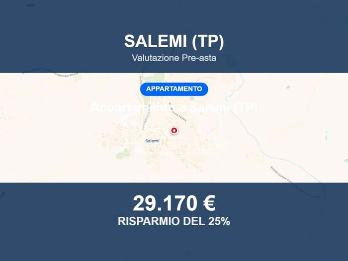 Appartamento trilocale in vendita in Contrada Vignagrande, Centro, Salemi