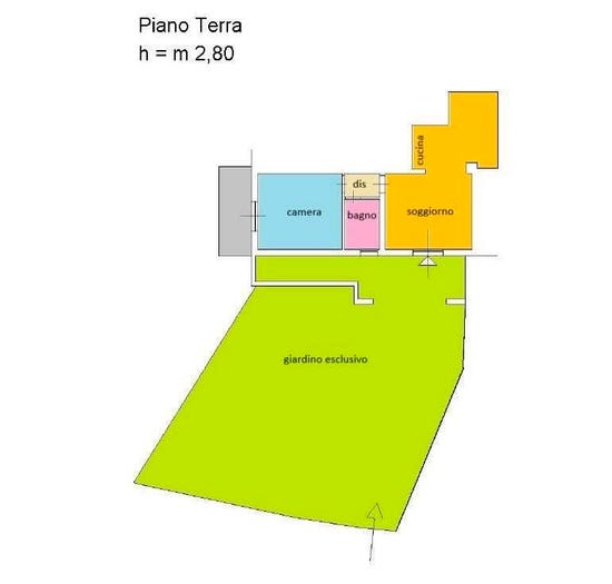 Appartamento bilocale in vendita in Cecina Centro, Cecina