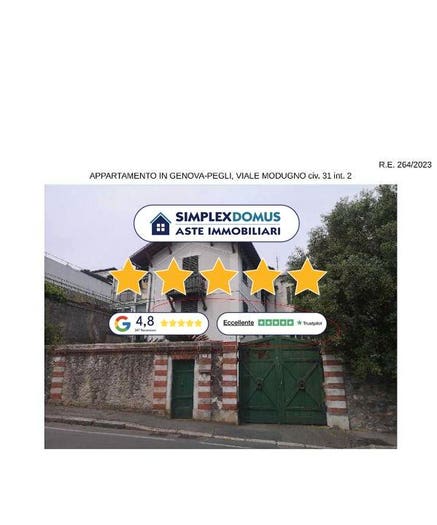 Appartamento con 6 locali in vendita in Viale Giorgio Modugno, Pegli, Genova