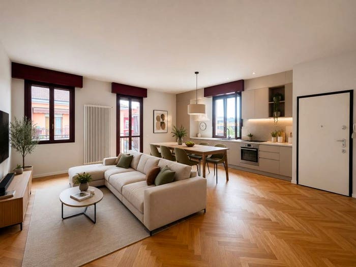 Appartamento trilocale in vendita in Via Umberto Pace, Centro, Pero