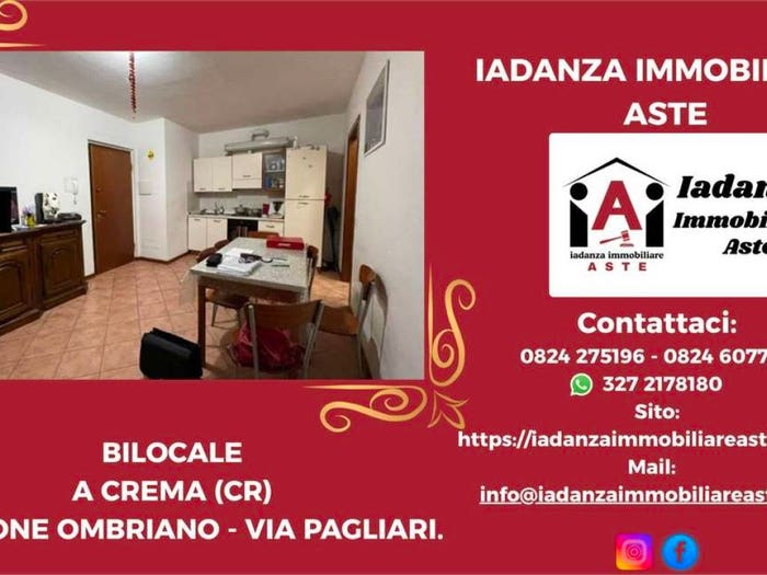 Appartamento trilocale in vendita in Frazione Ombriano Via Pagliari, Ombriano Sabbioni San Carlo, Crema