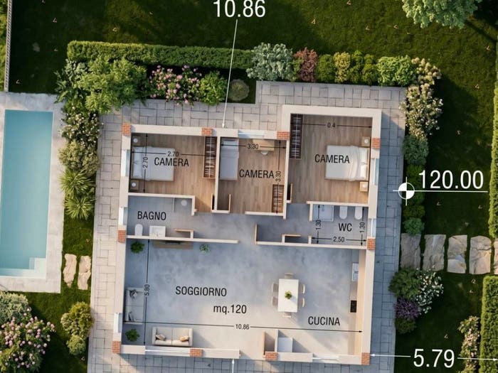 Casa quadrilocale in vendita in VIA SANTA VERONICA GIULIANI, Centro, Agugliano
