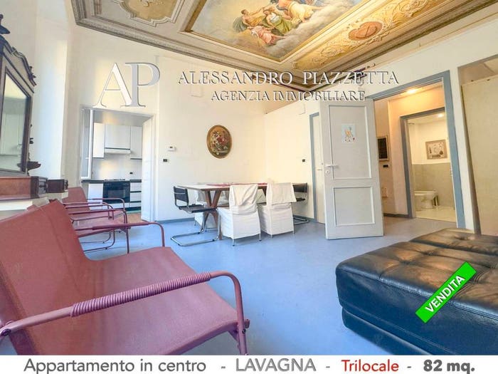 Appartamento trilocale in vendita in Centro, Lavagna
