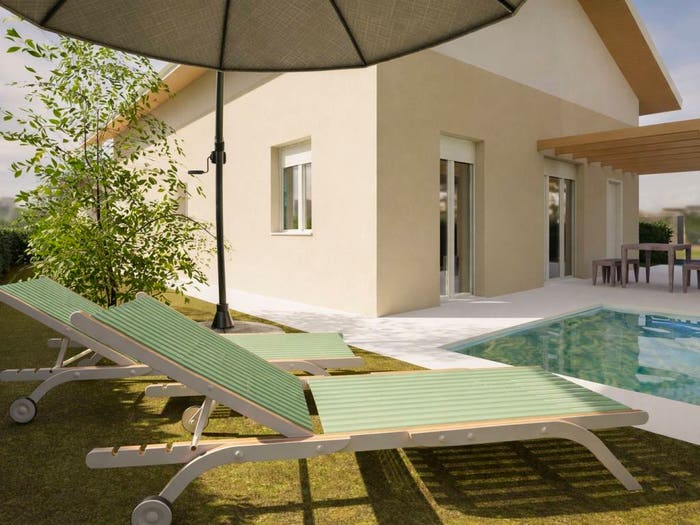 Casa quadrilocale in vendita in Via Edmondo De Amicis, Centro, Mornago