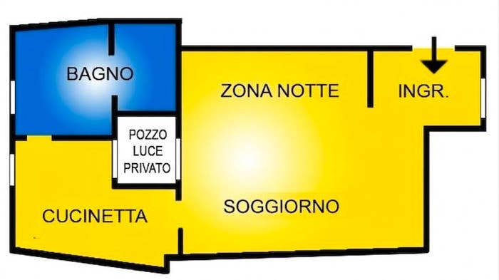 Appartamento monolocale in vendita in Via Giuseppe Massarenti, Massarenti, Bologna
