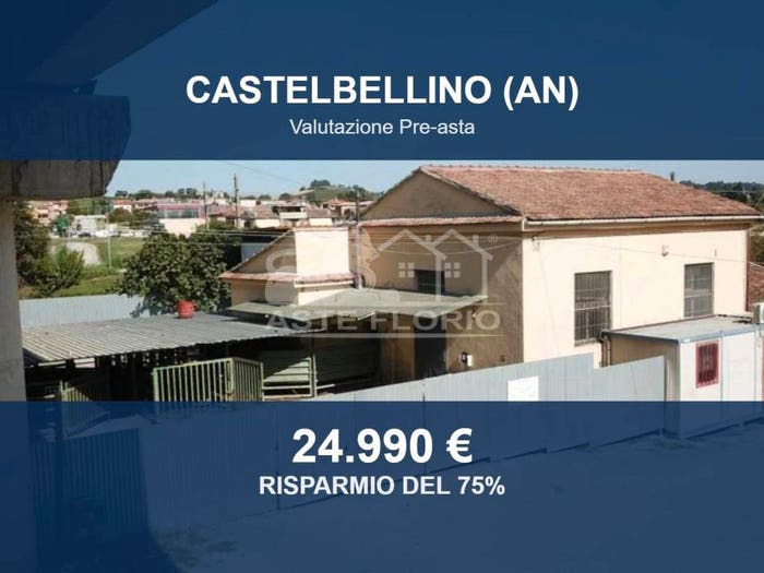 Appartamento monolocale in vendita in Contrada Stazione a b e c, Stazione, Castelbellino