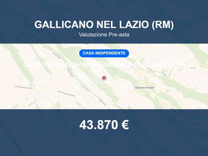 Casa bilocale in vendita in Via Colle Afri, Acquatraversa I, Gallicano nel Lazio