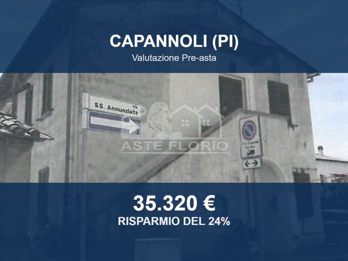 Appartamento trilocale in vendita in Via Santissima Annunziata, Centro, Capannoli