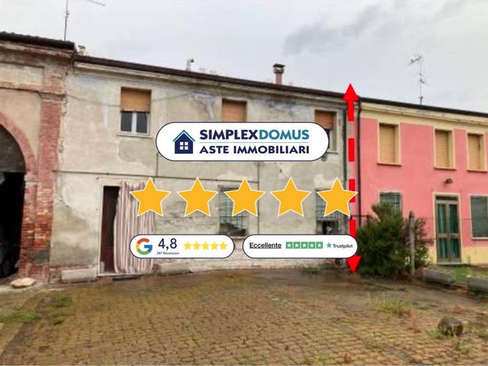 Casa trilocale in vendita in Via Rovigo, Correggioli, Ostiglia