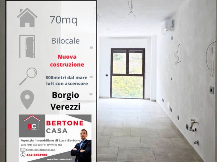 Appartamento bilocale in vendita in Via Valle, Borgio, Borgio Verezzi