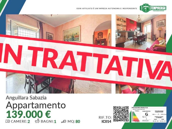 Appartamento trilocale in vendita in Via Anguillarese, Centro, Anguillara Sabazia