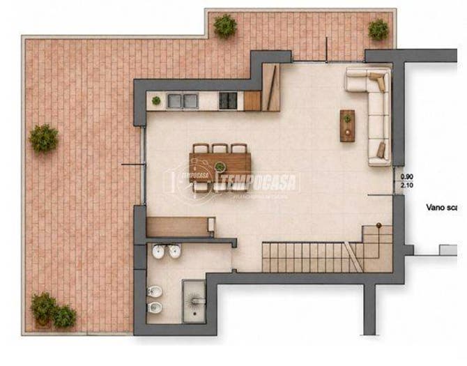 Appartamento quadrilocale in vendita in Borgo San Giovanni, Chioggia