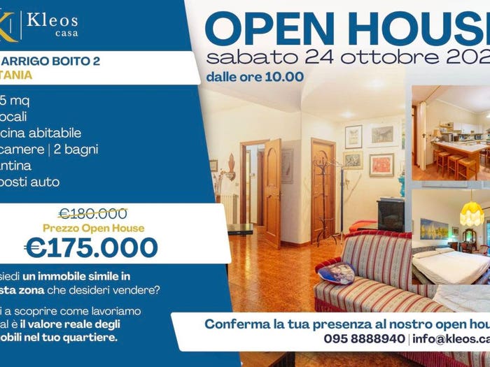 Appartamento con 5 locali in vendita in Via Arrigo Boito, San Nullo Sebastiano Catania, Catania