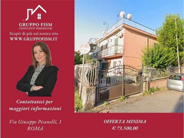 Appartamento bilocale in vendita in Via Tortorici, Rocca Cencia, Roma