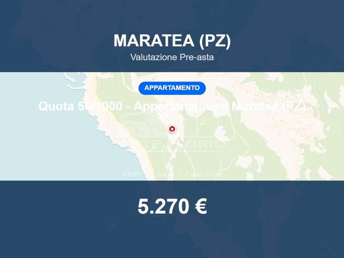 Appartamento bilocale in vendita in Località Santa Caterina, Santa Caterina, Maratea