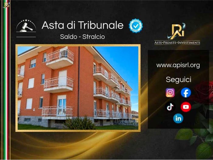 Appartamento quadrilocale in vendita in Via papa giovanni xxiii n, Fornace Crocicchio, Carisio