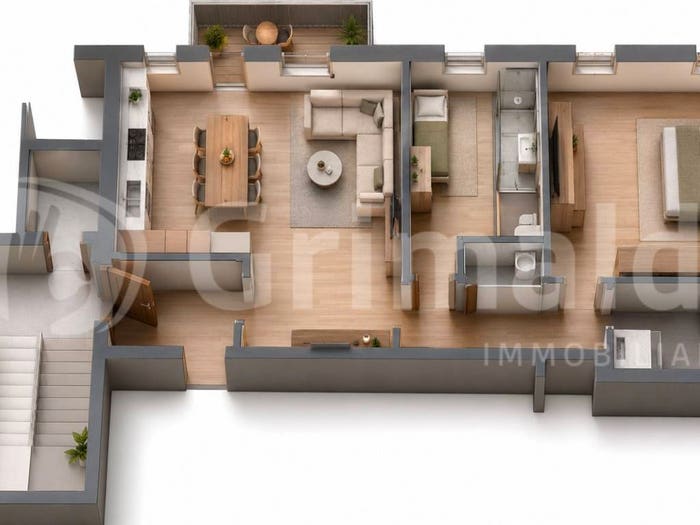 Appartamento trilocale in vendita in Via Andrea Briosco, Prato della Valle Pontecorvo, Padova
