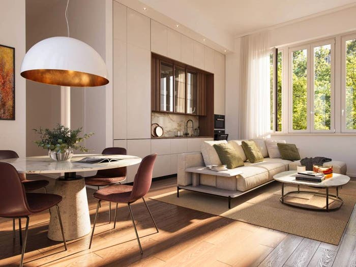 Appartamento bilocale in vendita in Viale Murillo, Monte Rosa Lotto, Milano