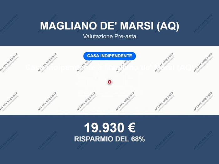 Casa con 5 locali in vendita in Via Fonte Nuova, Magliano De'Marsi, Magliano de' Marsi