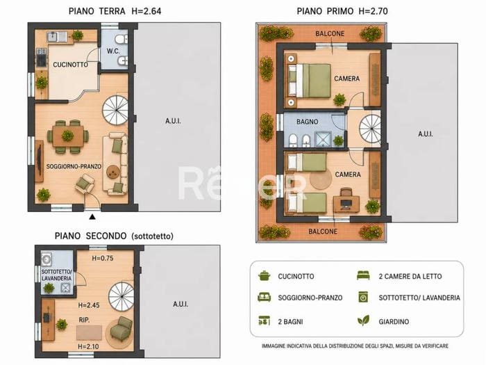 Casa quadrilocale in vendita in Via Provinciale, Montefiore Conca