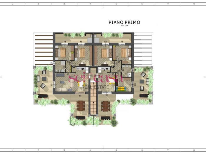 Casa quadrilocale in vendita in Via Aurelia sud, Via dei Mille, Grosseto