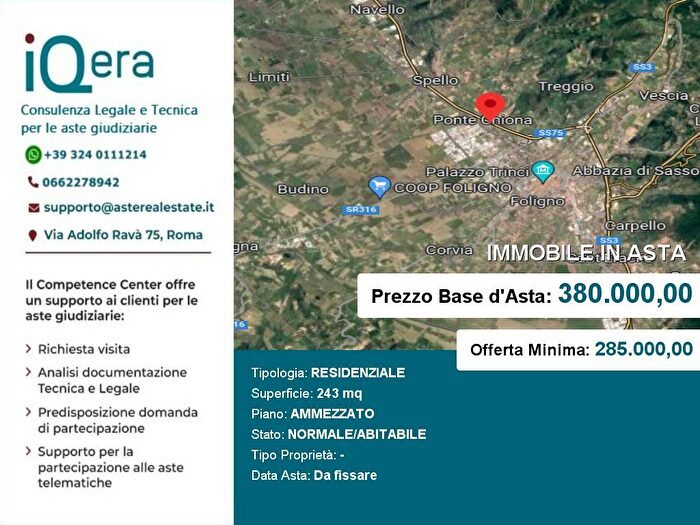 Appartamento con 5 locali in vendita in VIA LAGO DI POLVERINA, Viale Firenze Paciana, Foligno