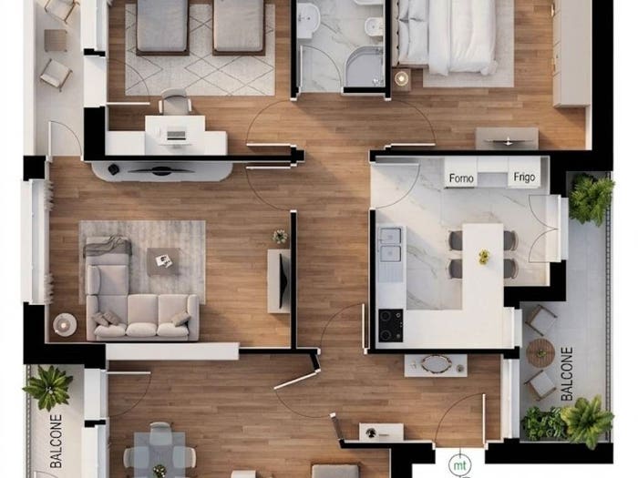 Appartamento quadrilocale in vendita in Via Ludovico Ariosto, Centro, Latina