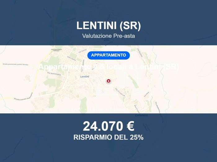 Appartamento bilocale in vendita in Via Cirene A, Lentini