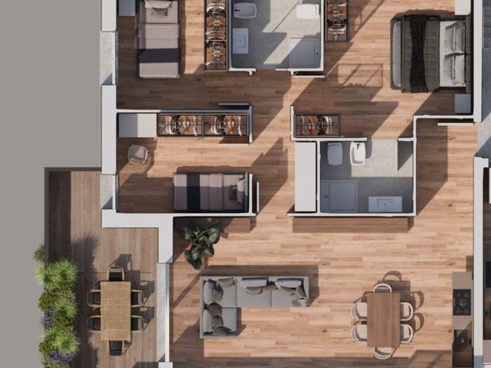 Appartamento quadrilocale in vendita in Via Santa Maria Assunta, Guizza, Padova