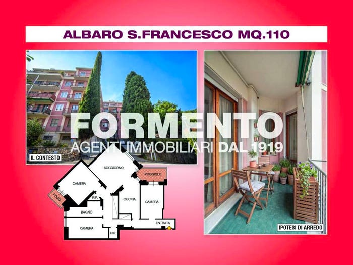 Appartamento con 6 locali in vendita in Via Albaro, Albaro, Genova