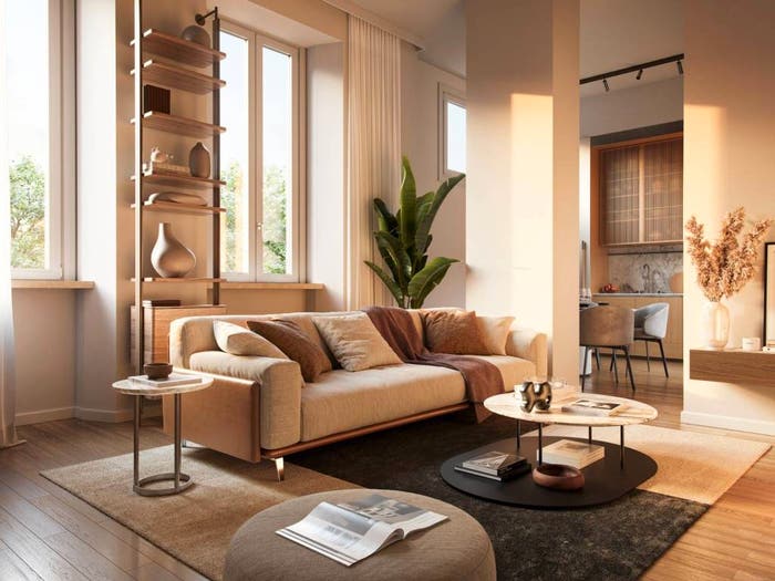 Appartamento trilocale in vendita in Viale Murillo, Monte Rosa Lotto, Milano