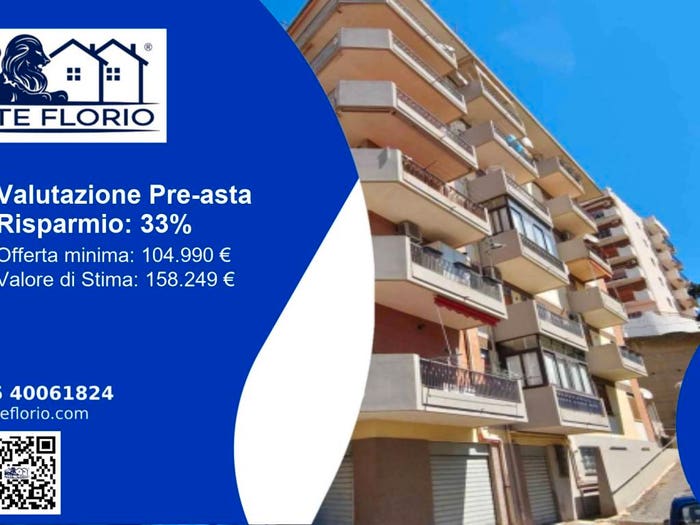 Appartamento trilocale in vendita in Viale dei Tigli, Litoranea Panoramica, Messina