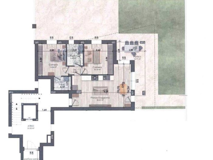 Appartamento trilocale in vendita in Via Vittorio Veneto, Centro, Formigine