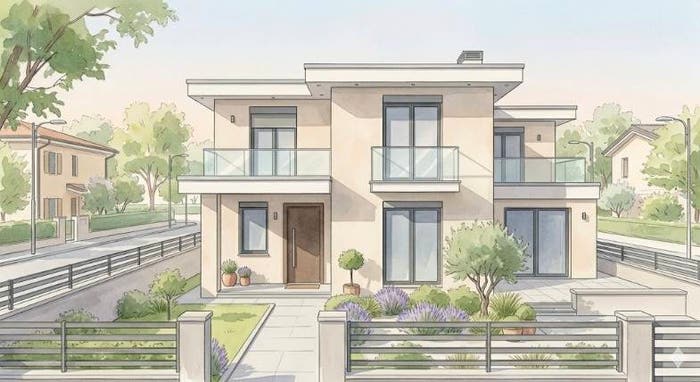 Casa con 5 locali in vendita in Via Lacchiaduro, Centro, Cisano Bergamasco