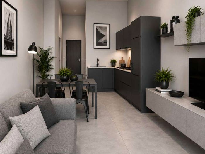 Appartamento monolocale in vendita in corso Mentana, Carignano, Genova
