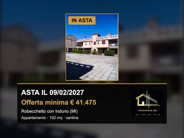 Appartamento trilocale in vendita in Via Vincenzo Monti, Centro, Robecchetto con Induno