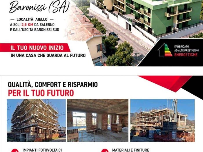 Appartamento quadrilocale in vendita in Via Fra Giacomo snc, Antessano, Baronissi