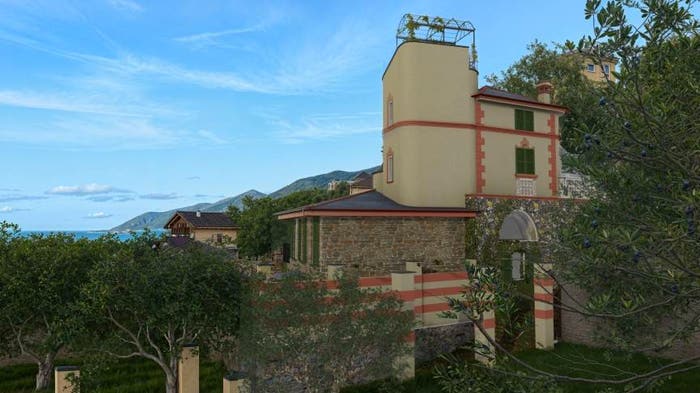 Casa con 6 locali in vendita in Via Romana, Centro, Camogli