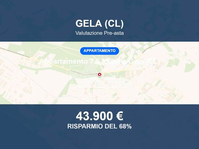 Appartamento quadrilocale in vendita in Strada Statale GelaVittoria Contrada Spinasanta, Piana Del Signore, Gela