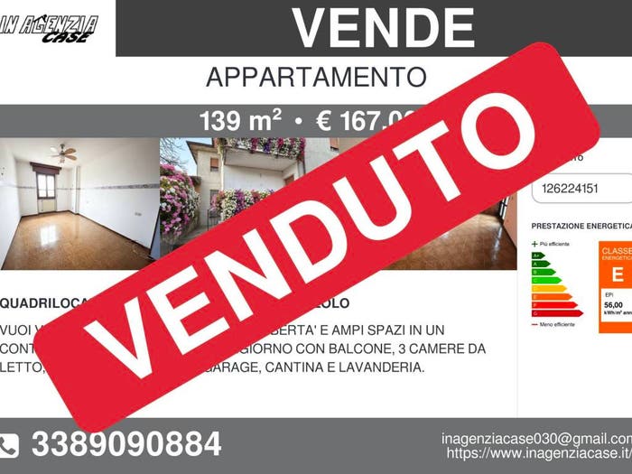 Appartamento con 5 locali in vendita in Via San Giovanni, Vighizzolo, Montichiari